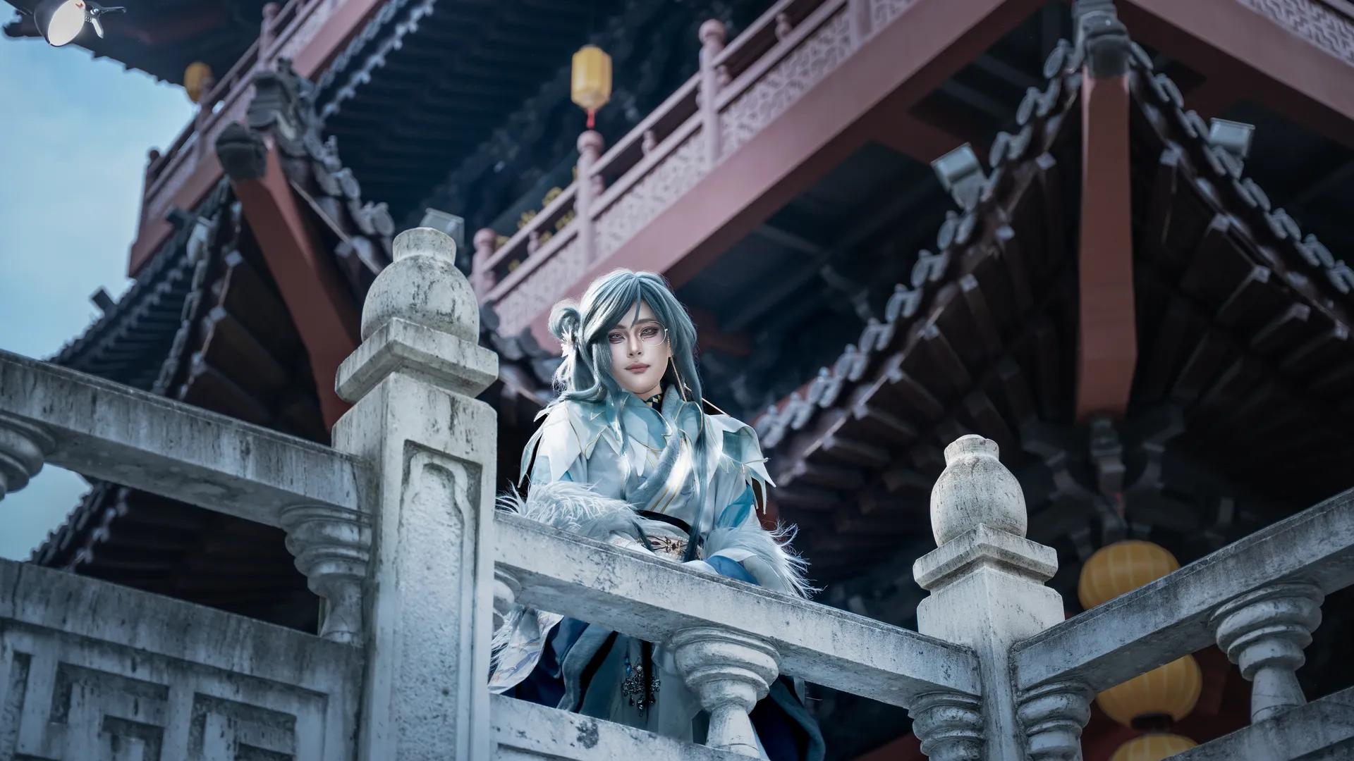 古风cosplay, 代号鸢, 汉服摄影, 张邈cos, 合肥包公园