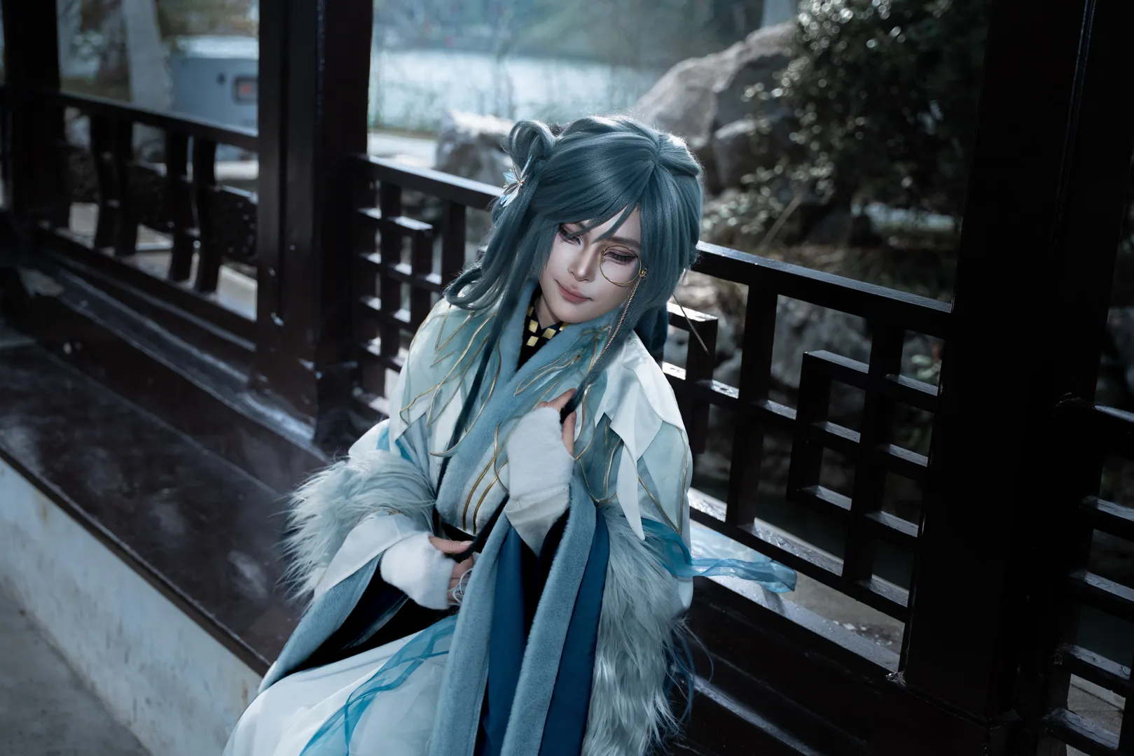 古風コスプレ, コードネーム：鳶, 漢服撮影, 張邈 コスプレ, 合肥包公園 - 4枚目