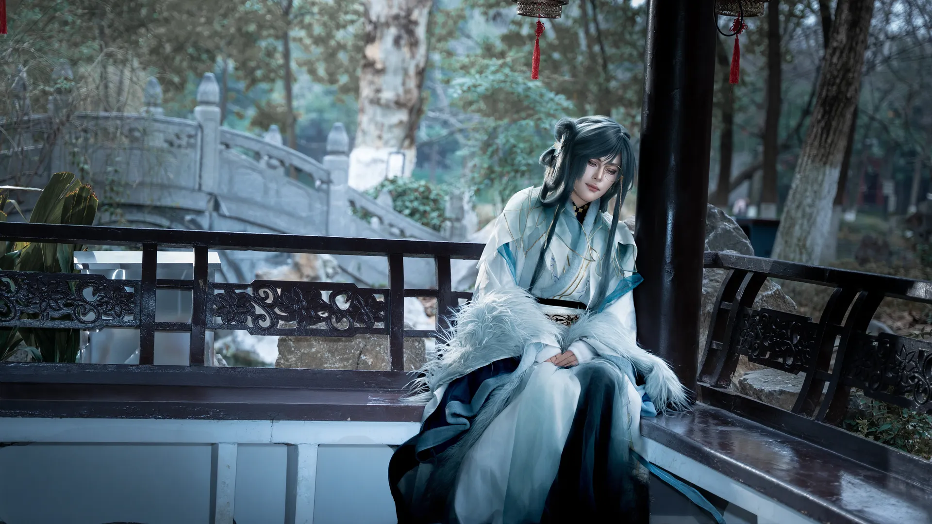 古風コスプレ, コードネーム：鳶, 漢服撮影, 張邈 コスプレ, 合肥包公園 - 5枚目