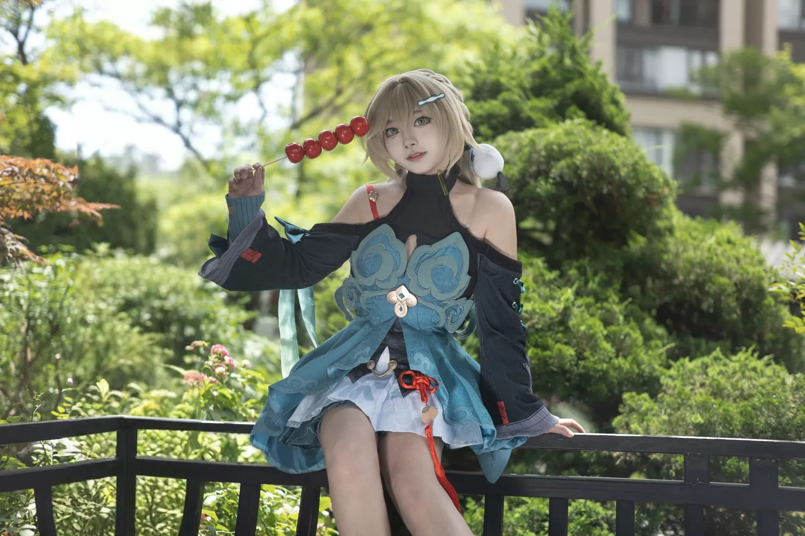 崩坏星穹铁道, 户外摄影, 青雀cos, cosplay正片, 国风cos