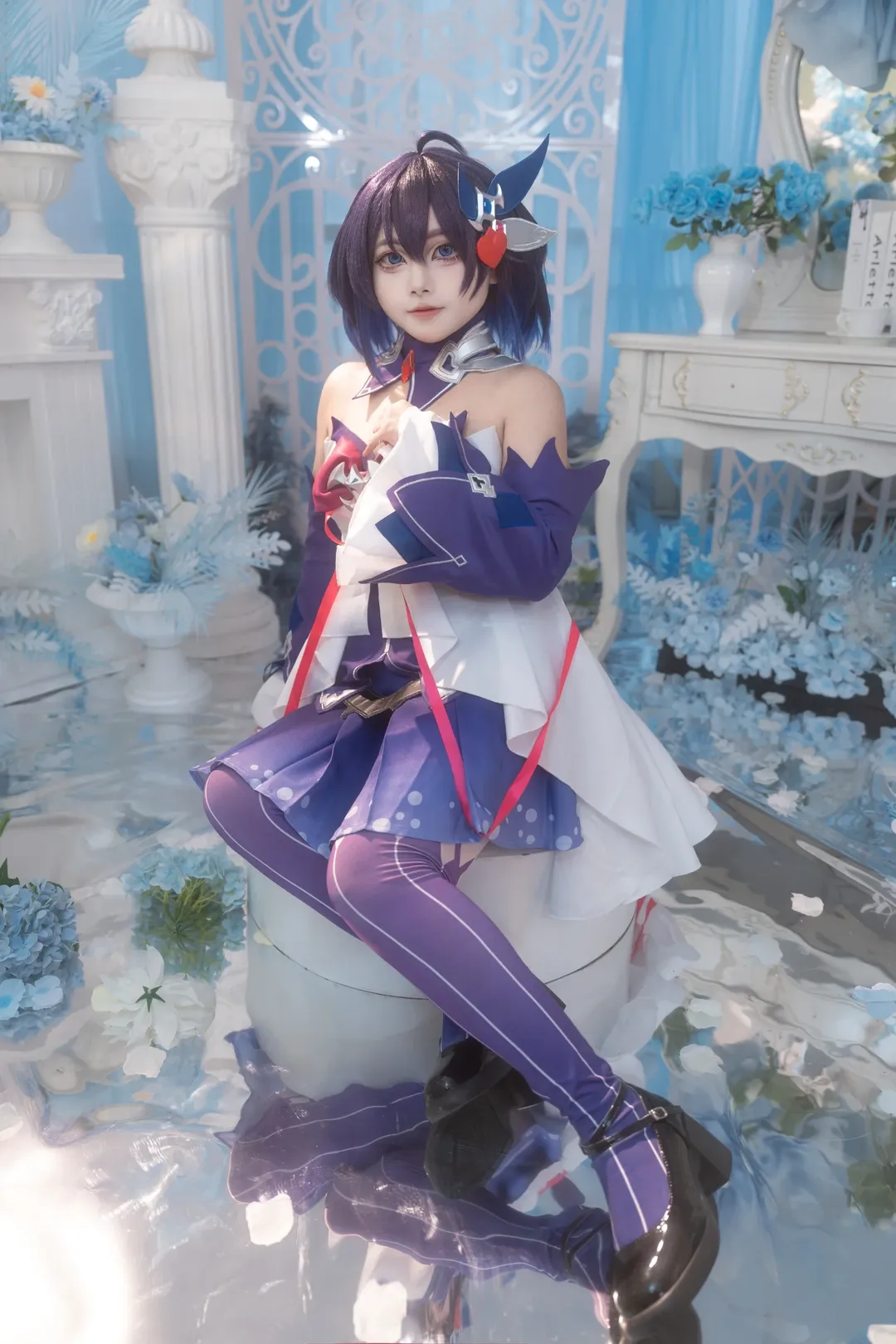 二次元摄影, 希儿cos, 崩坏三, cosplay正片, 镜面拍摄 - 第10张