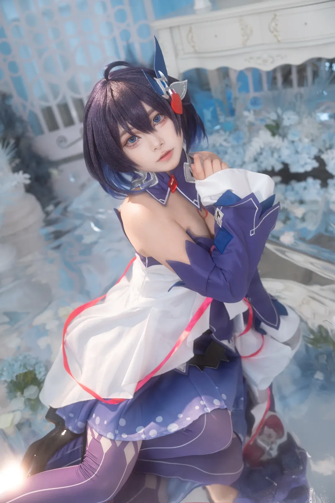 二次元摄影, 希儿cos, 崩坏三, cosplay正片, 镜面拍摄 - 第2张