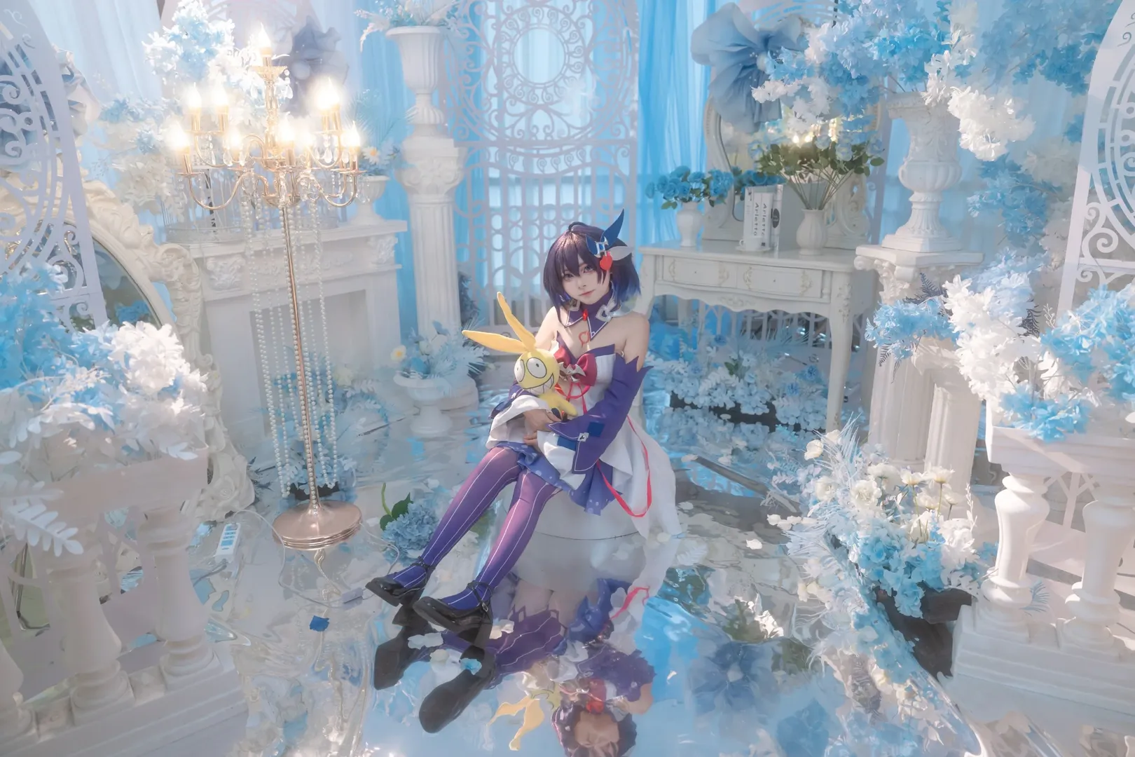 二次元摄影, 希儿cos, 崩坏三, cosplay正片, 镜面拍摄 - 第4张