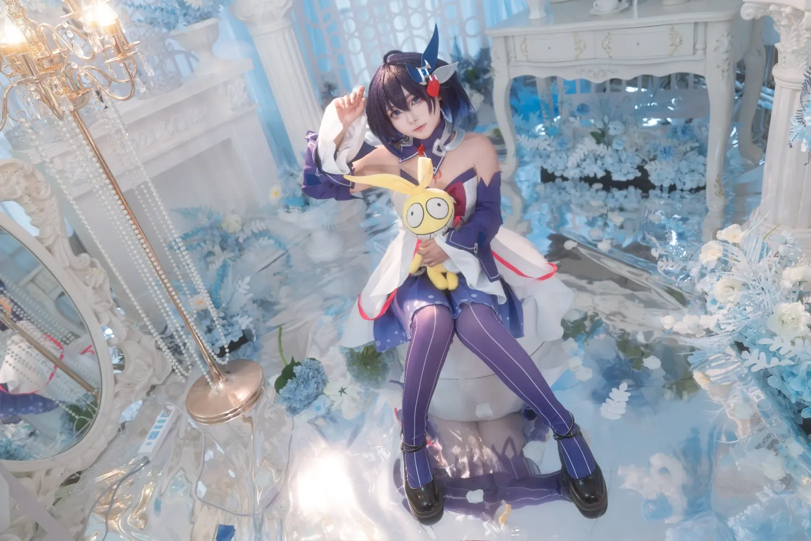 二次元摄影, 希儿cos, 崩坏三, cosplay正片, 镜面拍摄 - 第5张
