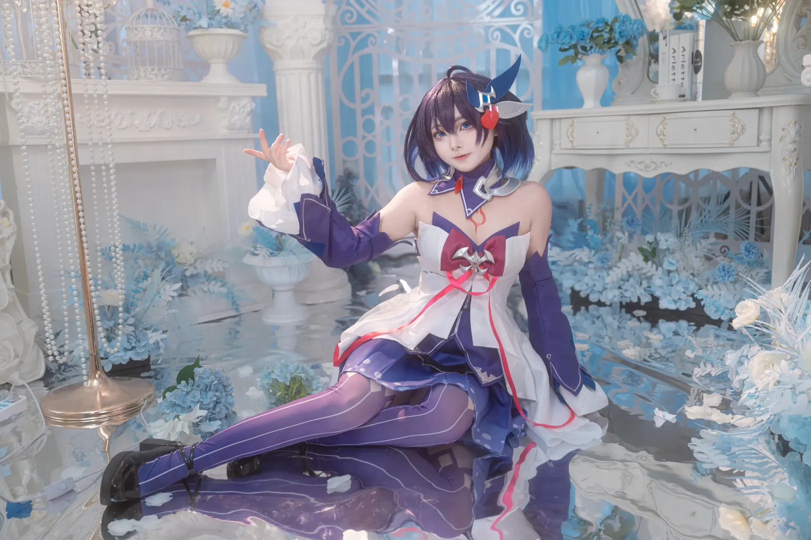 二次元摄影, 希儿cos, 崩坏三, cosplay正片, 镜面拍摄