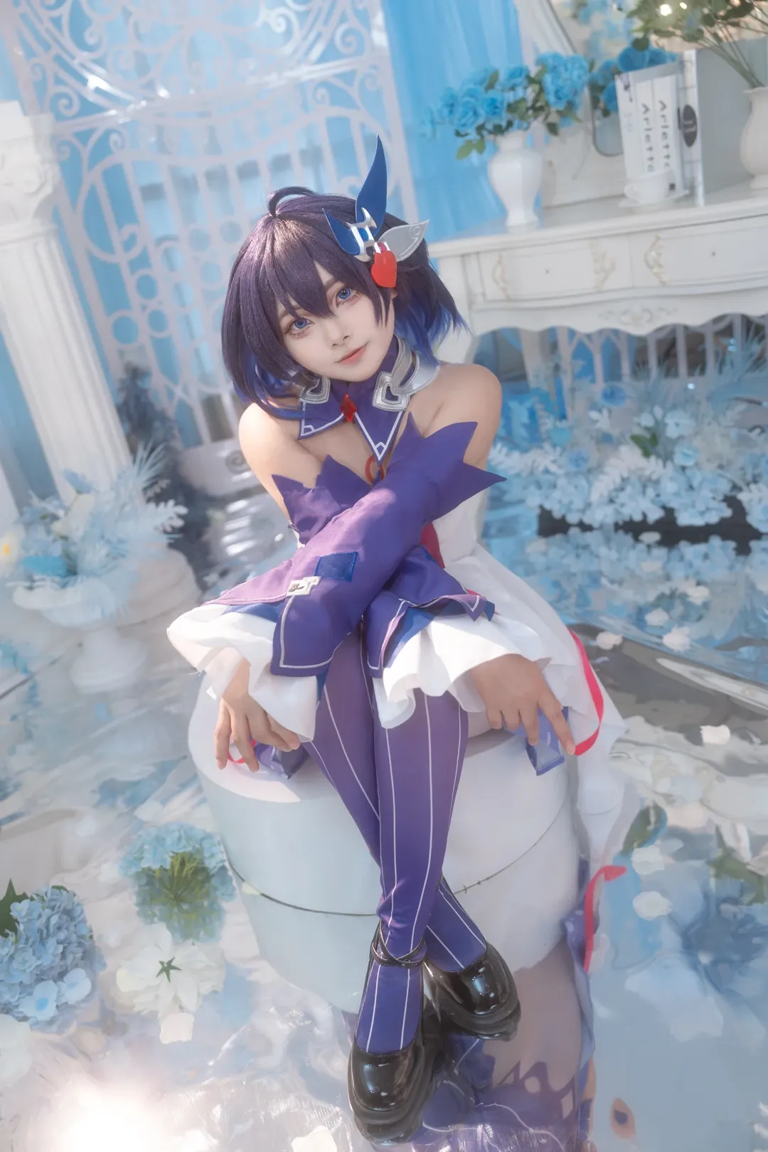 二次元摄影, 希儿cos, 崩坏三, cosplay正片, 镜面拍摄 - 第8张