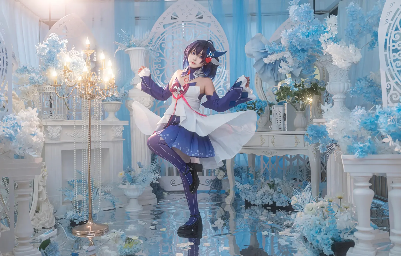 二次元摄影, 希儿cos, 崩坏三, cosplay正片, 镜面拍摄 - 第9张