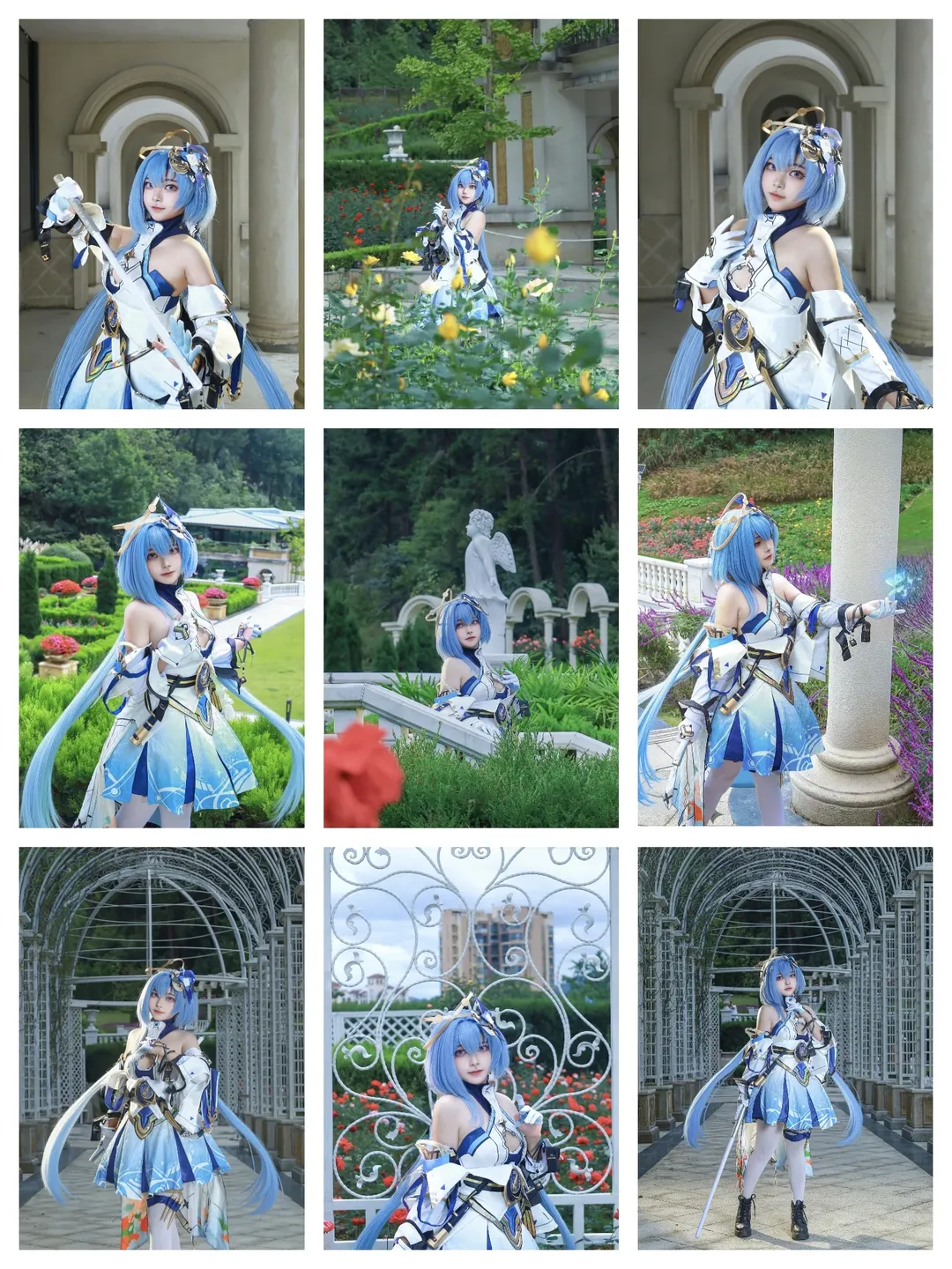 崩坏三, 格蕾修cos, cosplay摄影, 二次元外景, 天行绘星之卷 - 第1张