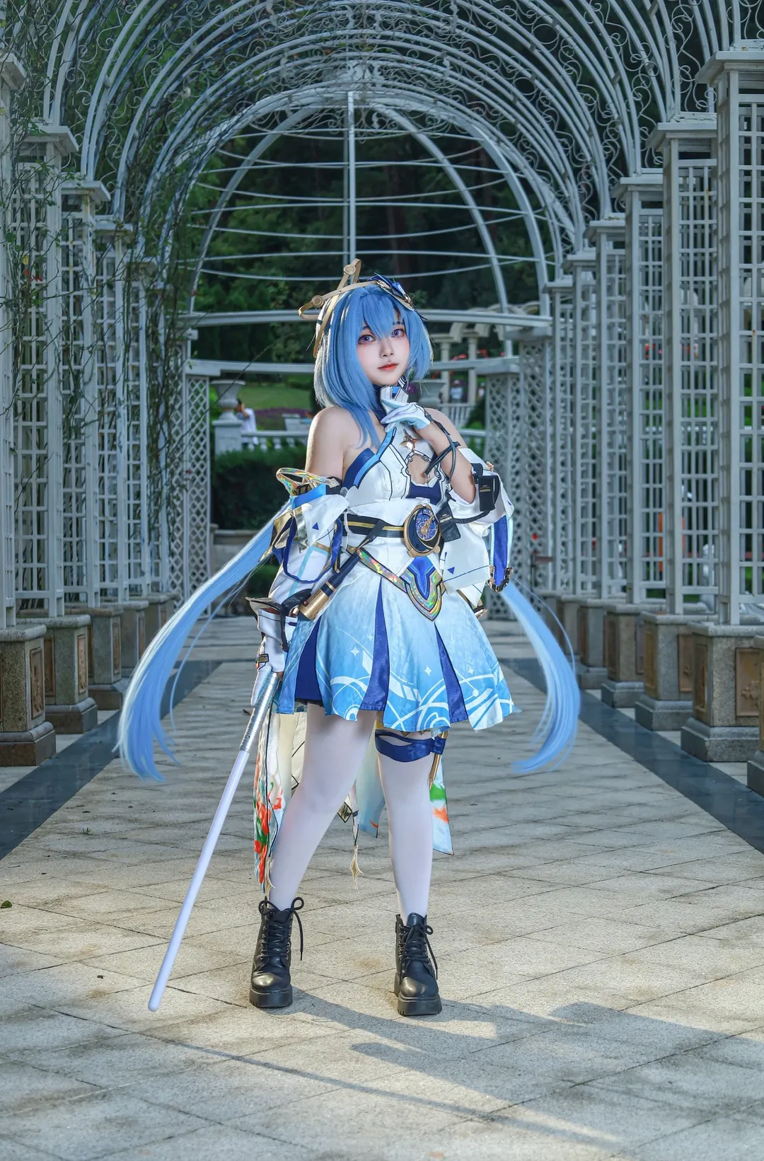 崩坏三, 格蕾修cos, cosplay摄影, 二次元外景, 天行绘星之卷 - 第10张