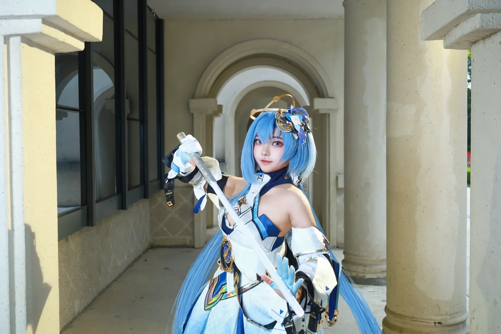 崩坏三, 格蕾修cos, cosplay摄影, 二次元外景, 天行绘星之卷 - 第2张