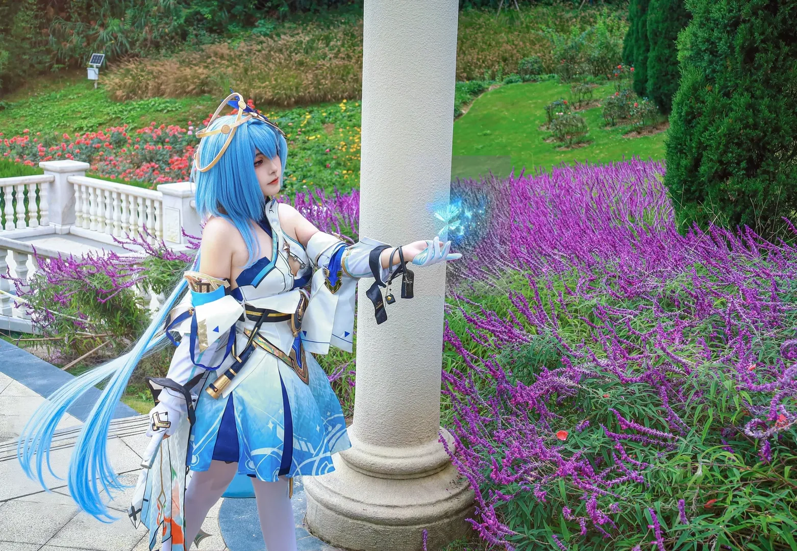 崩坏三, 格蕾修cos, cosplay摄影, 二次元外景, 天行绘星之卷 - 第7张