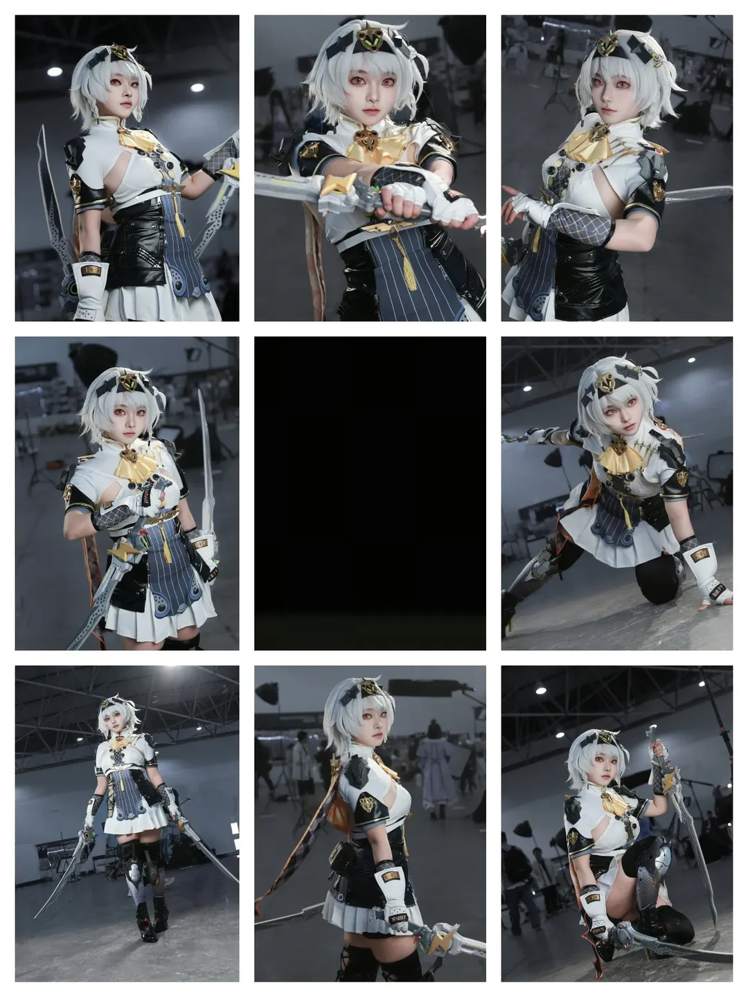 绝区零, cosplay, 场照摄影, 二次元机甲风, 零号安比cos - 第1张