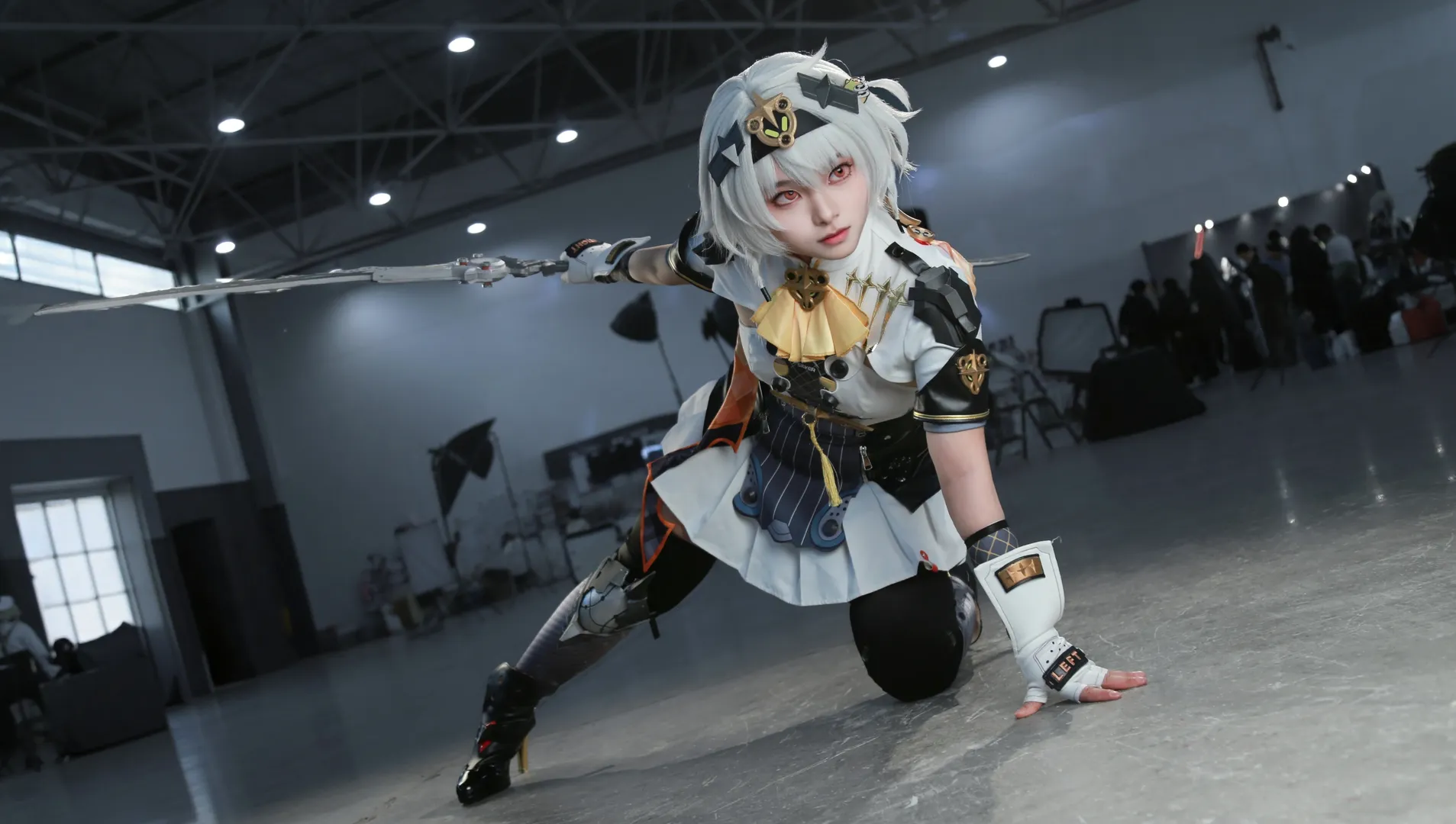 绝区零, cosplay, 场照摄影, 二次元机甲风, 零号安比cos