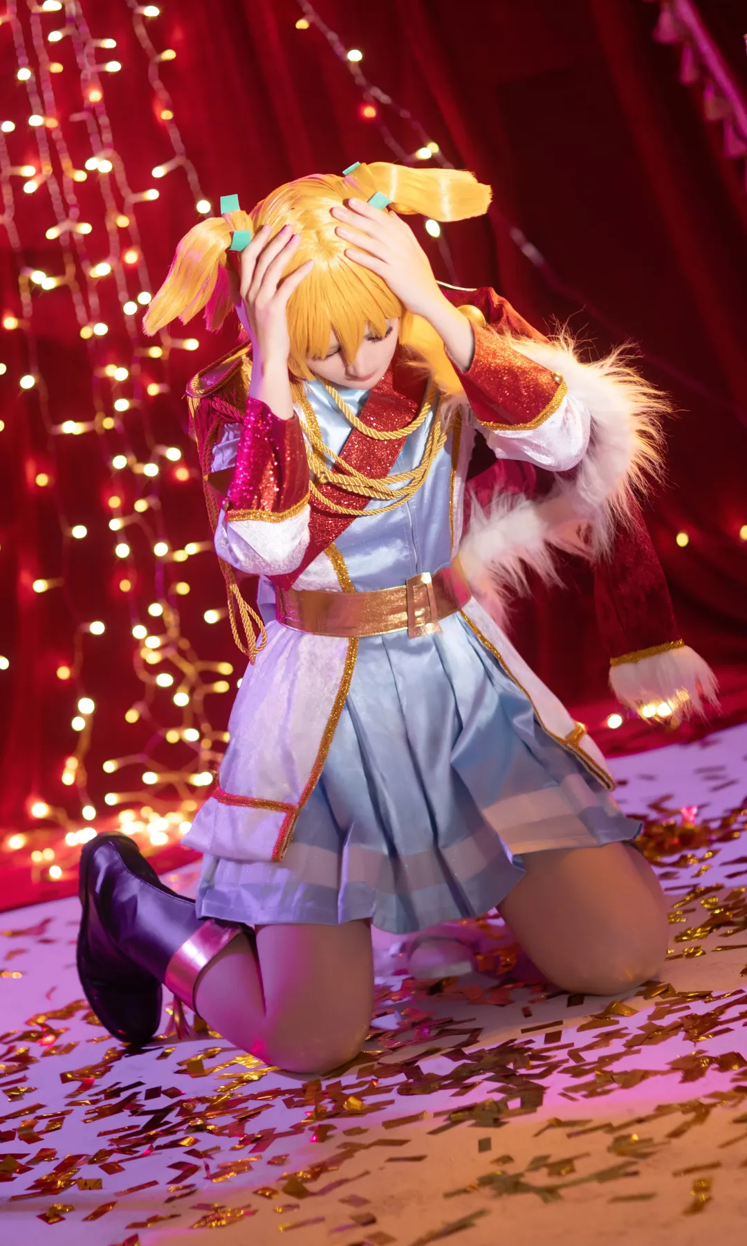 二次元角色扮演, 大场奈奈cos, 少女☆歌剧, 舞台剧cosplay, 发光氛围感 - 第4张