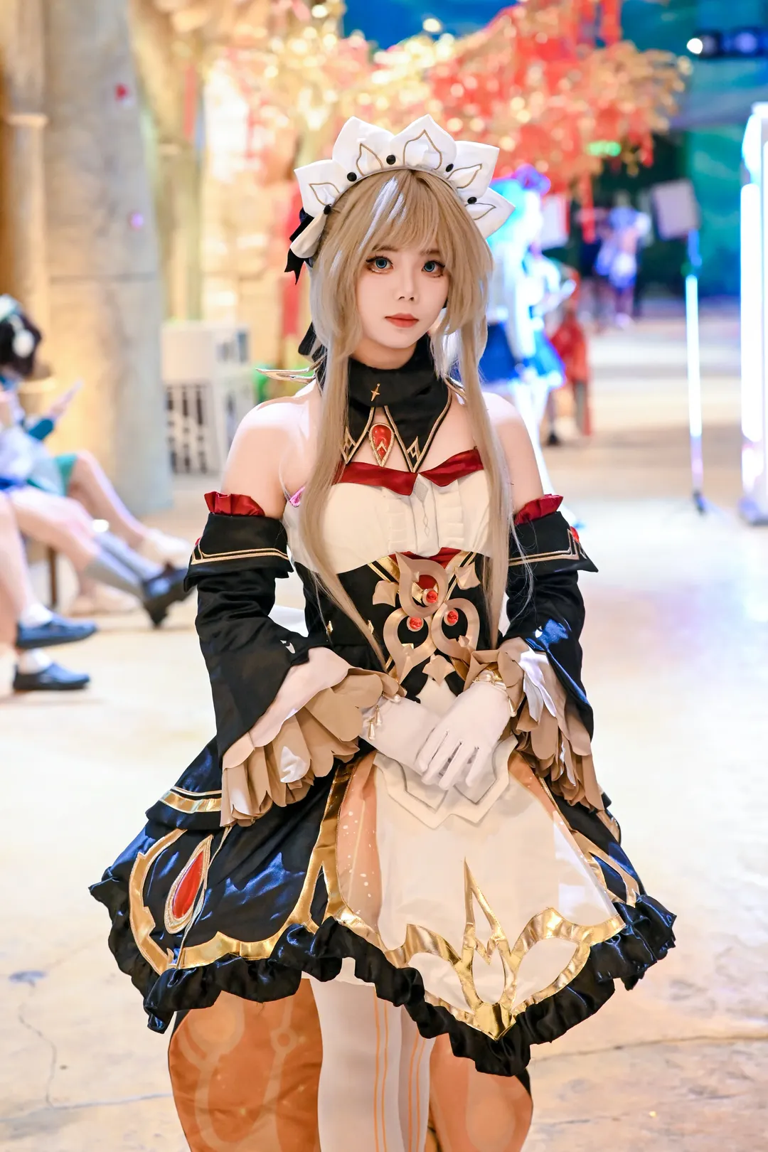 桑多涅cos, 原神, 二次元少女, 白丝穿搭, 原神cosplay - 第3张