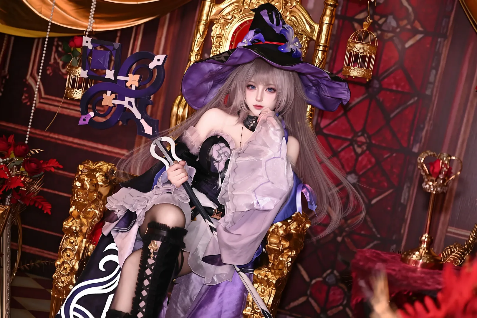 角色扮演, 二次元, 崩坏星穹铁道, 大黑塔cos, cosplay摄影 - 第3张