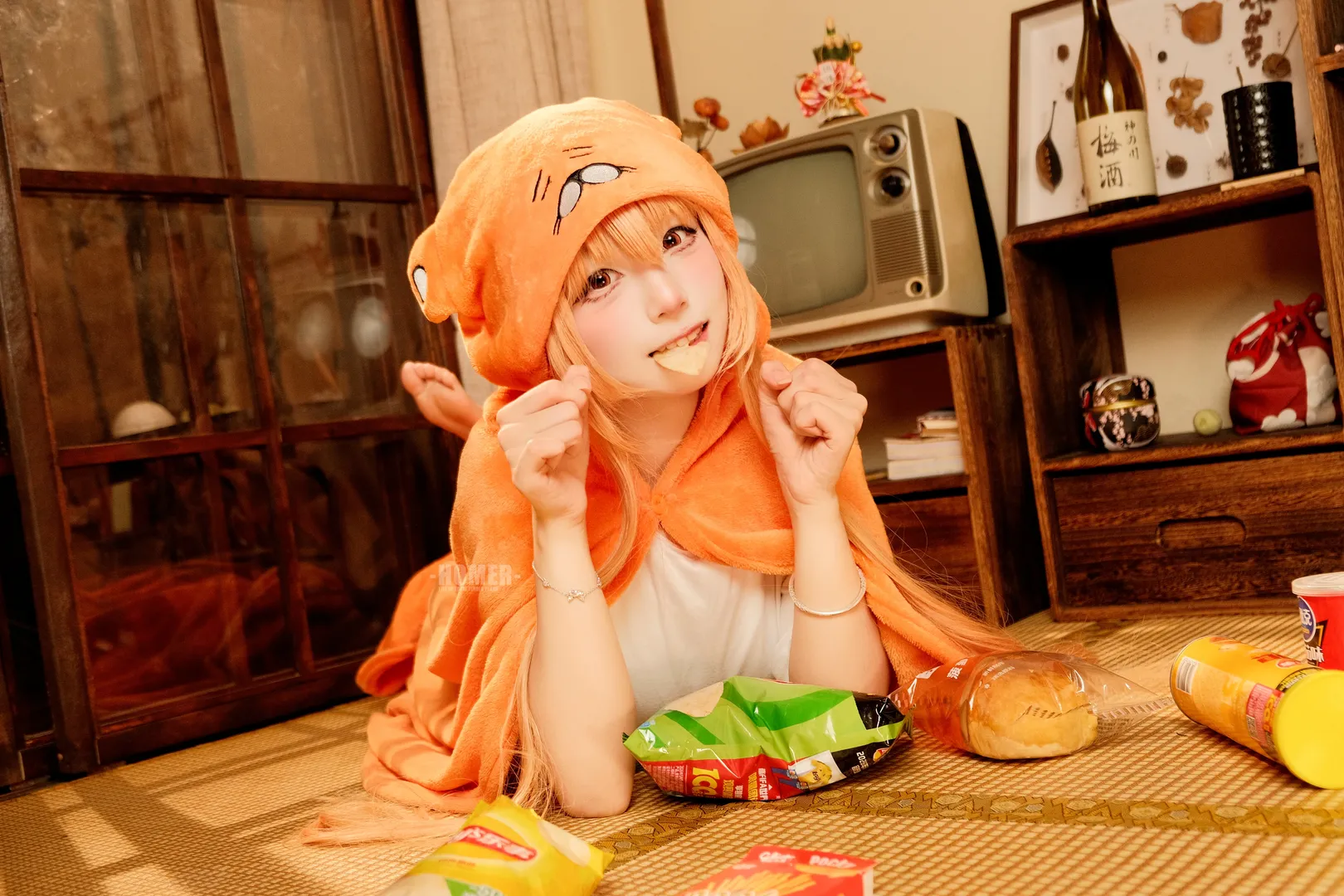 コスプレ, 広州モデル, うまる コスプレ, 干物妹！うまるちゃん, オタク女子の日常 - 1枚目