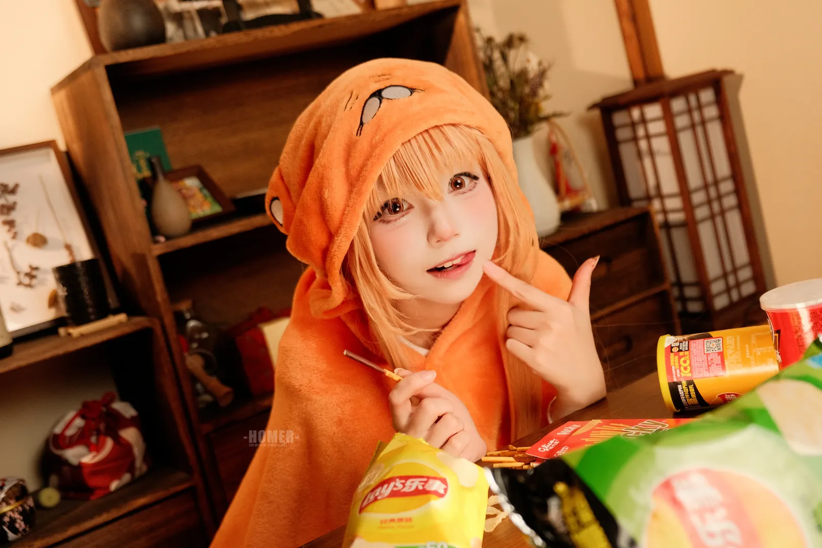 コスプレ, 広州モデル, うまる コスプレ, 干物妹！うまるちゃん, オタク女子の日常 - 8枚目