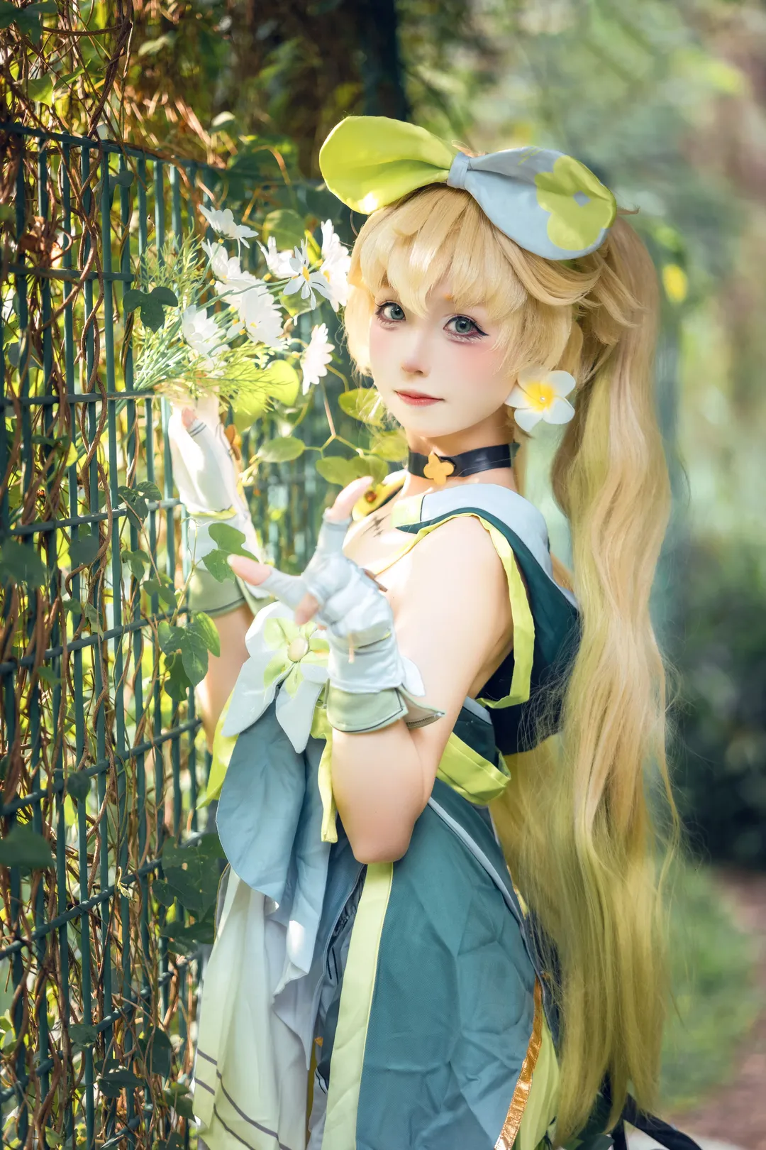 鳴潮, アウトドア撮影, ヴェリーナ コスプレ, コスプレ撮影, 広州植物園での撮影 - 1枚目