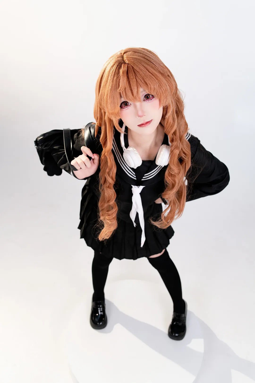 棚拍, 二次元cosplay, 逢坂大河cos, 龙与虎, jk制服