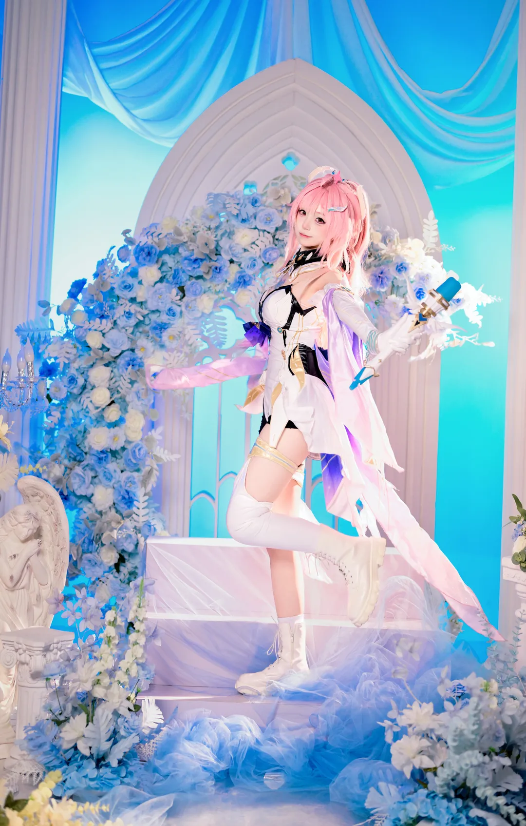 Wuthering Waves, Anime girl, Aemeath Cosplay, Cosplay photography, Guangzhou studio shooting - Image 6