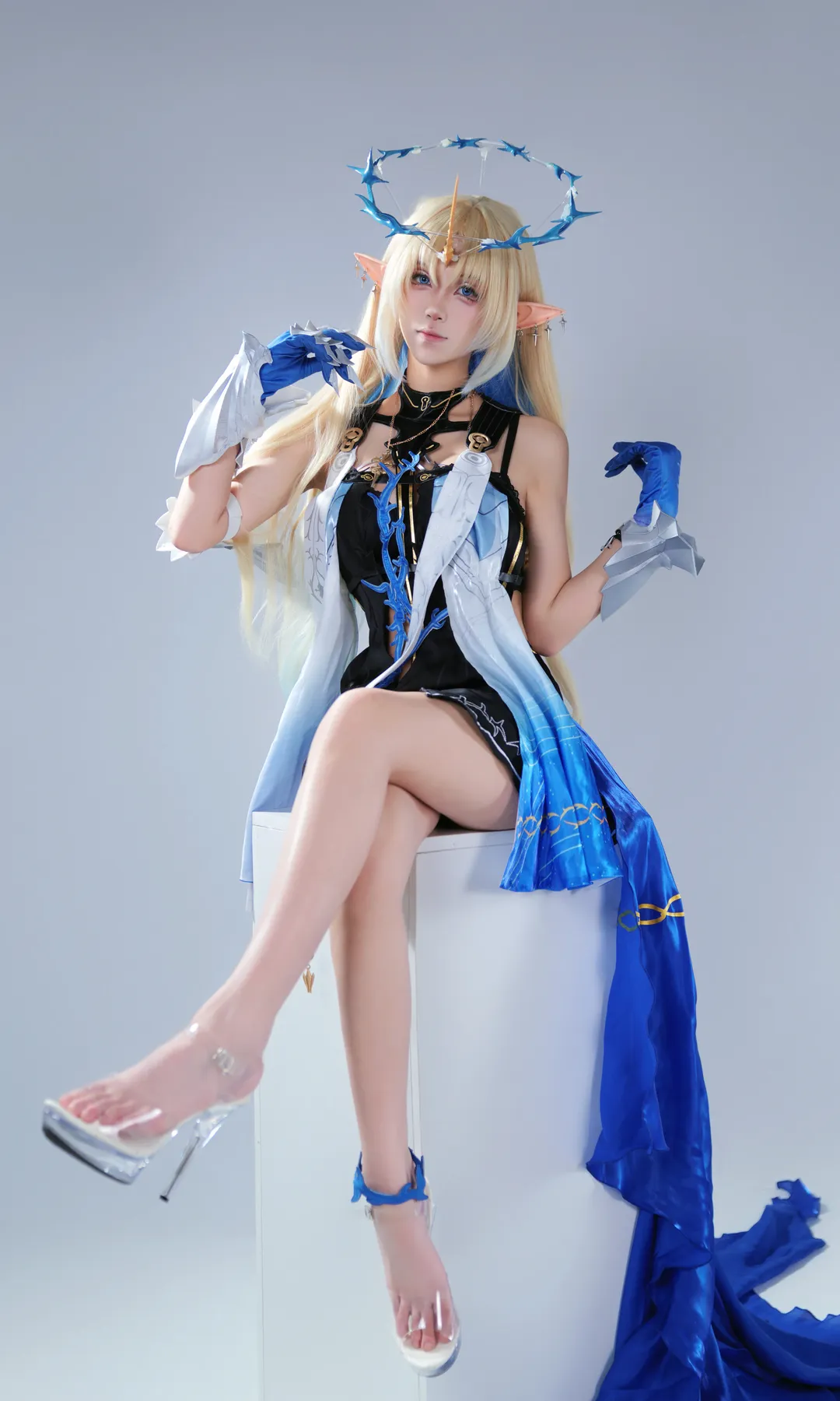 鸣潮, cosplay, 卡提希娅cos, 二次元棚拍, 大卡提希娅