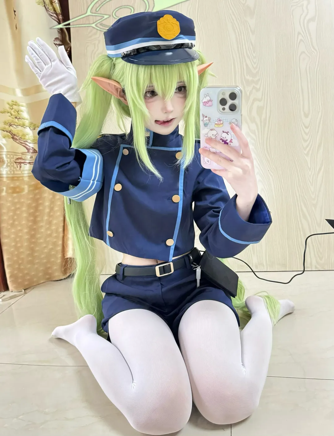 蔚蓝档案, 橘望cos, 二次元日常, cosplay穿搭, 铁道双子