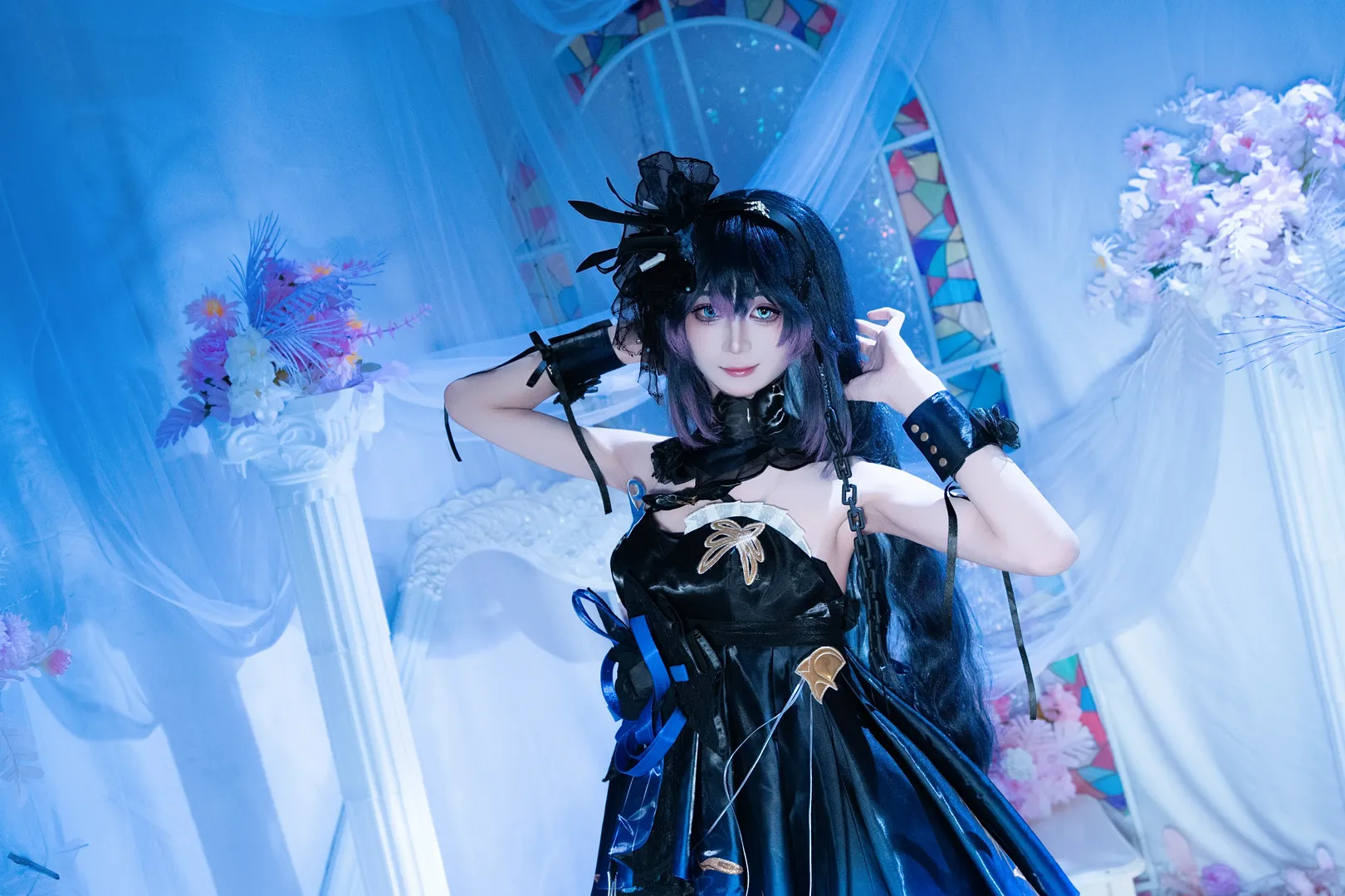 崩壊 3rd, ゼーレ コスプレ, コスプレ撮影, 死生の律者, 永夜に棲む - 4枚目