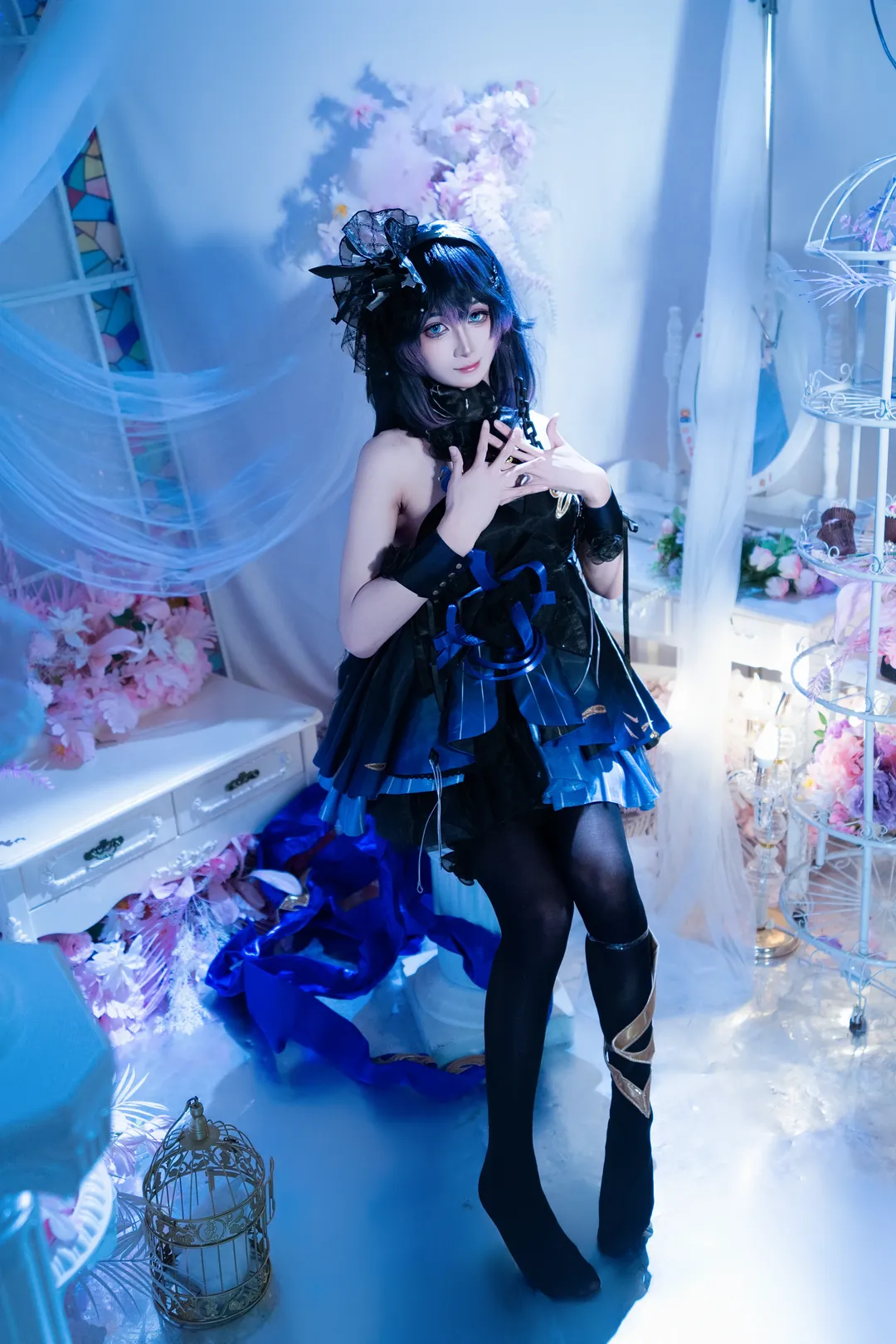 崩壊 3rd, ゼーレ コスプレ, コスプレ撮影, 死生の律者, 永夜に棲む - 7枚目