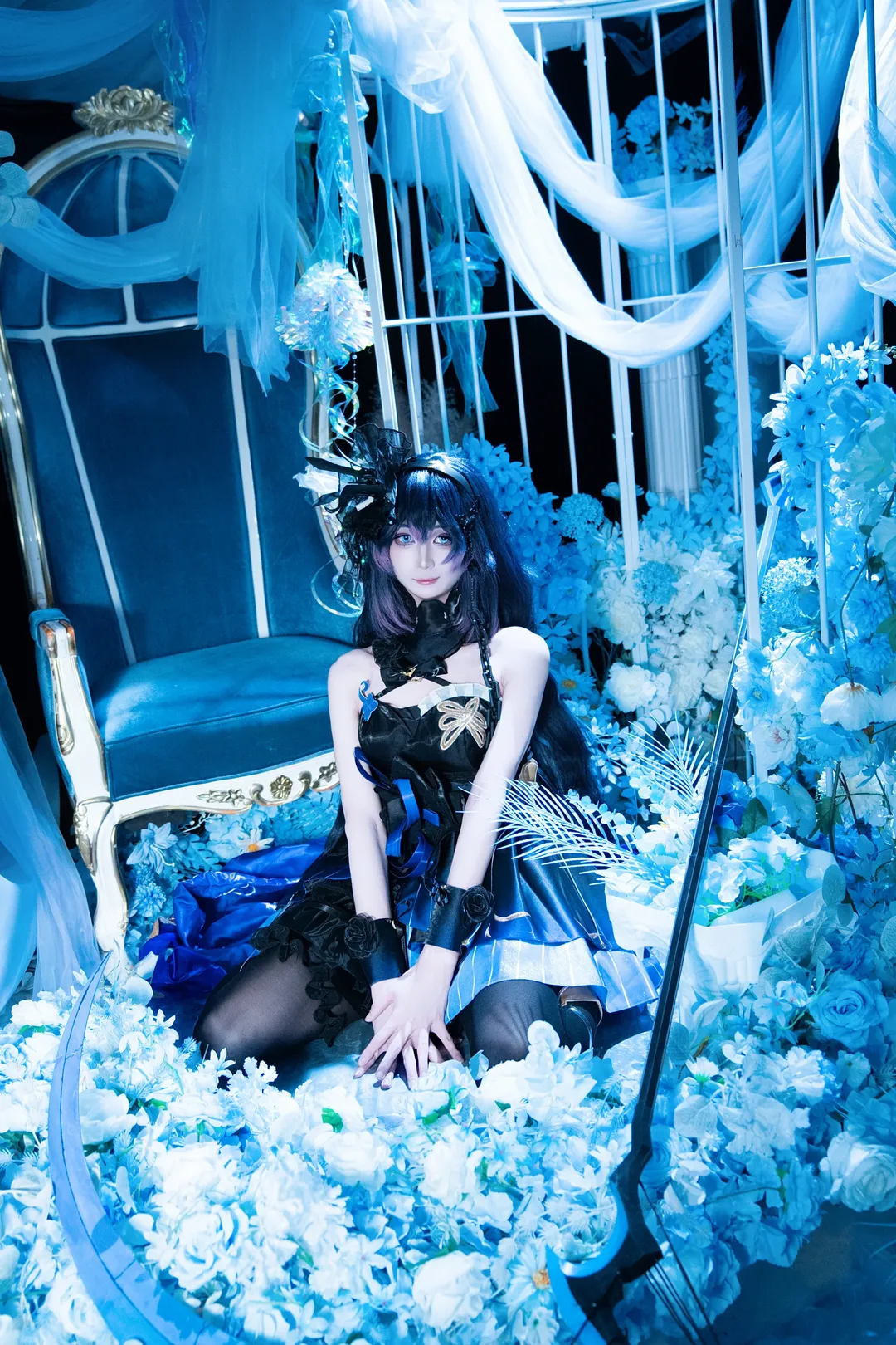 崩壊 3rd, ゼーレ コスプレ, コスプレ撮影, 死生の律者, 永夜に棲む - 8枚目