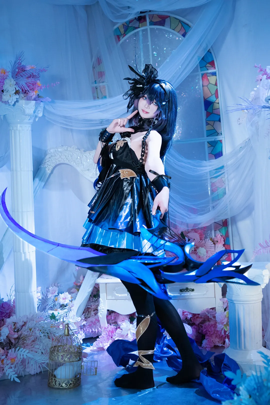 崩壊 3rd, ゼーレ コスプレ, コスプレ撮影, 死生の律者, 永夜に棲む - 9枚目