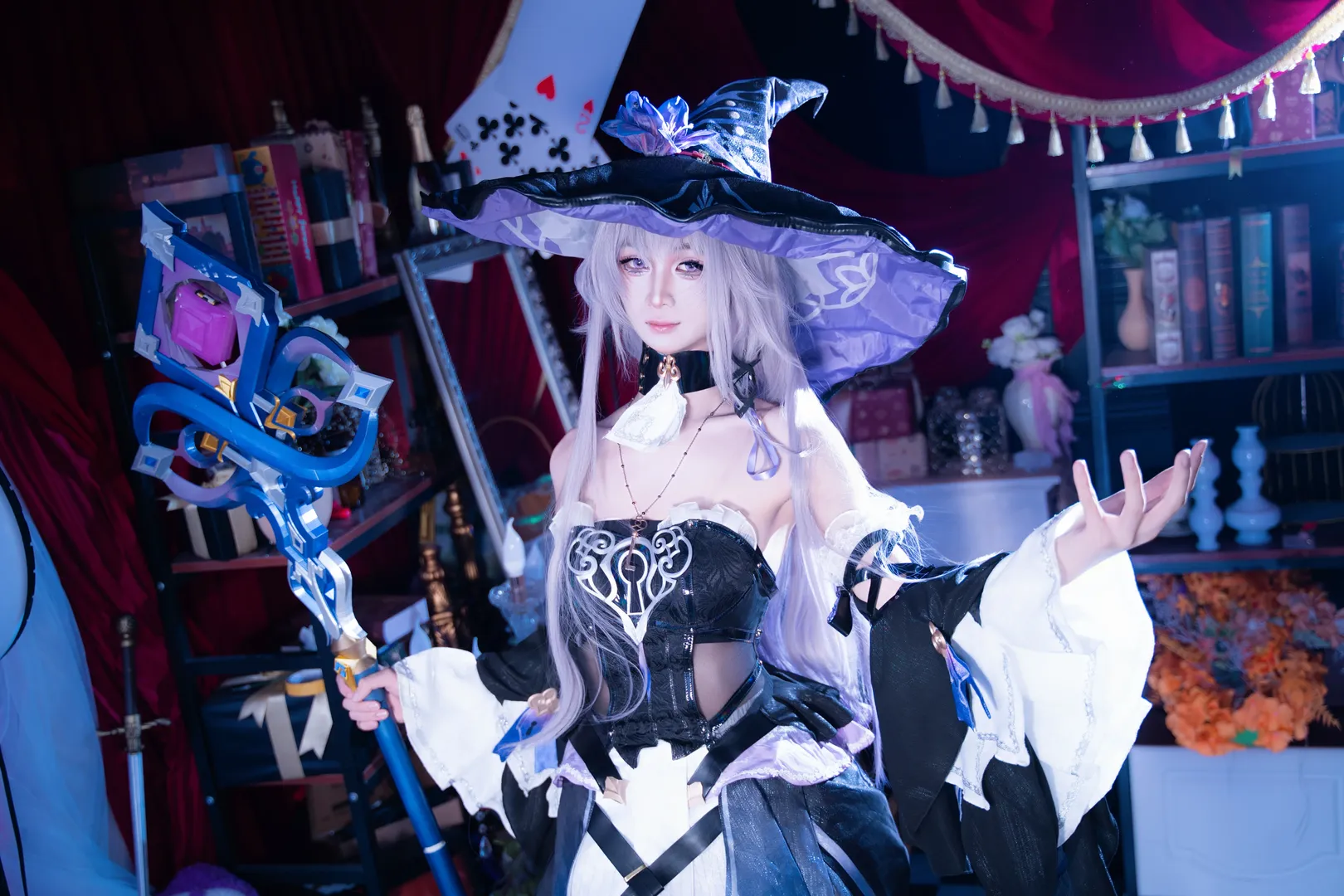 崩壞星穹鐵道, 大黑塔cos, 二次元cos, cosplay正片, 魔法師cos