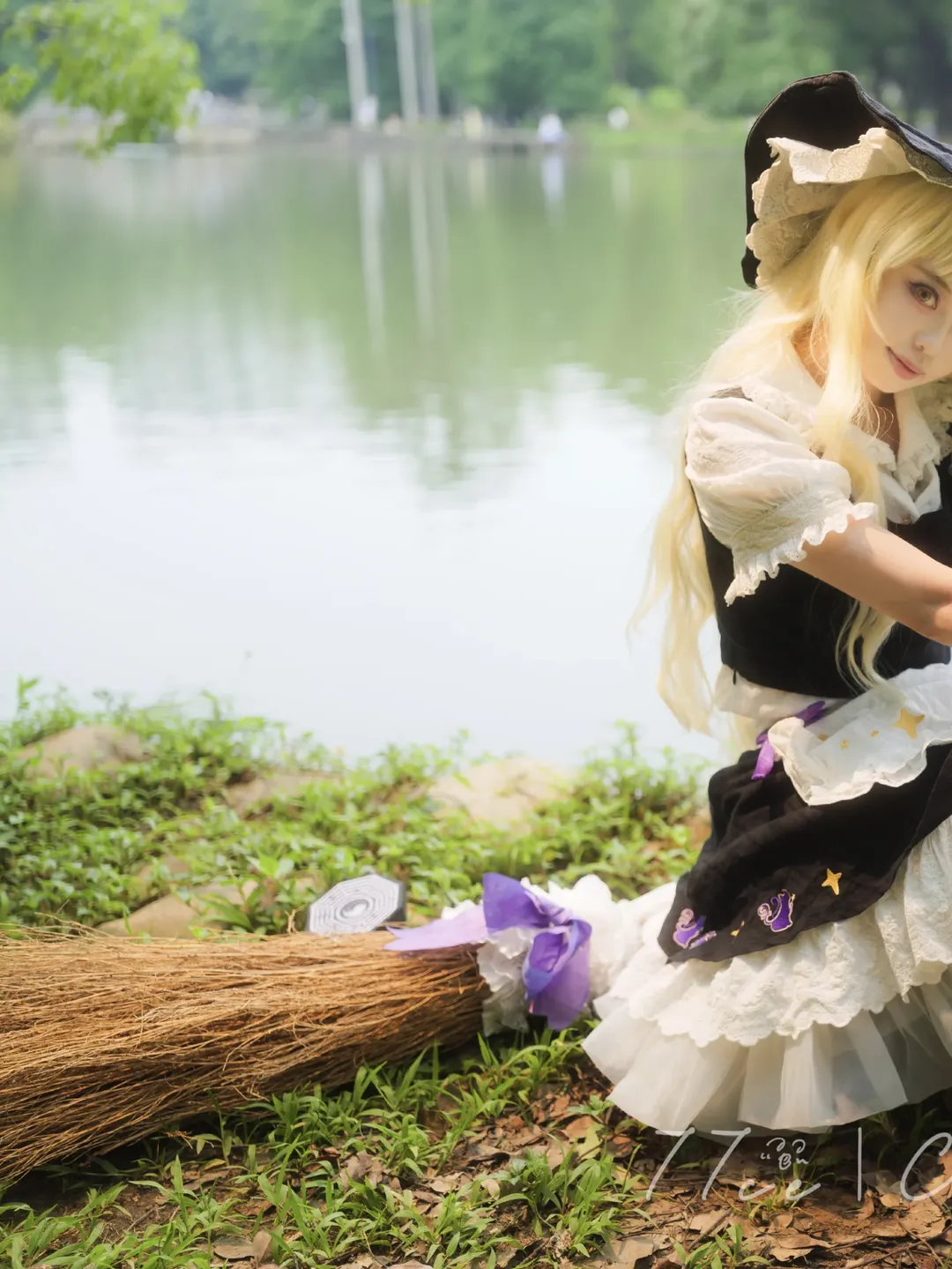 东方project, 雾雨魔理沙cos, cosplay正片, 二次元少女写真, 户外外景摄影 - 第1张
