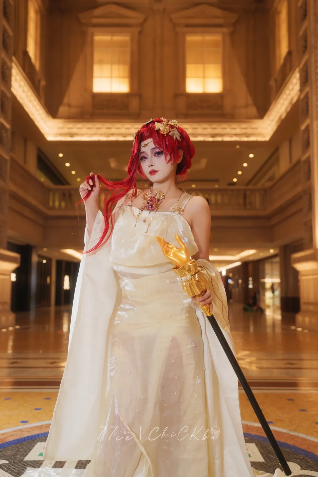 cosplay, 无期迷途, 卡门奈特cos, 古典风写真, 罗浮宫漫游 - 第5张