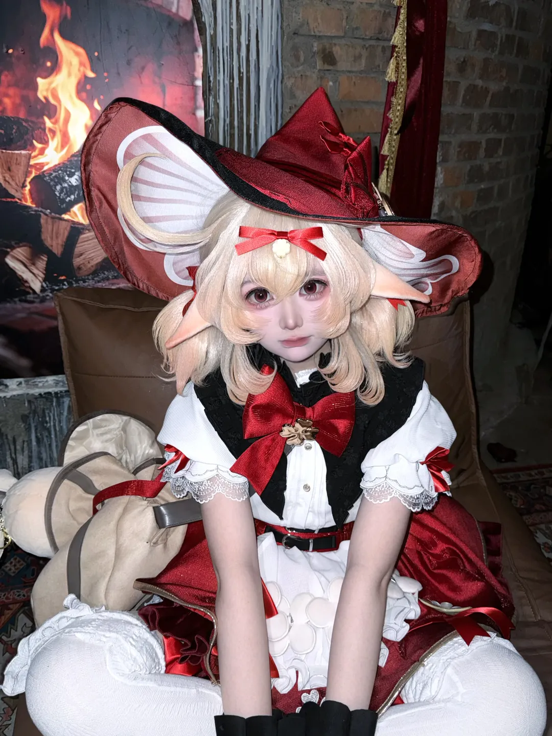 原神, 可莉cos, 原神cosplay, 火花骑士, 可莉生日快乐