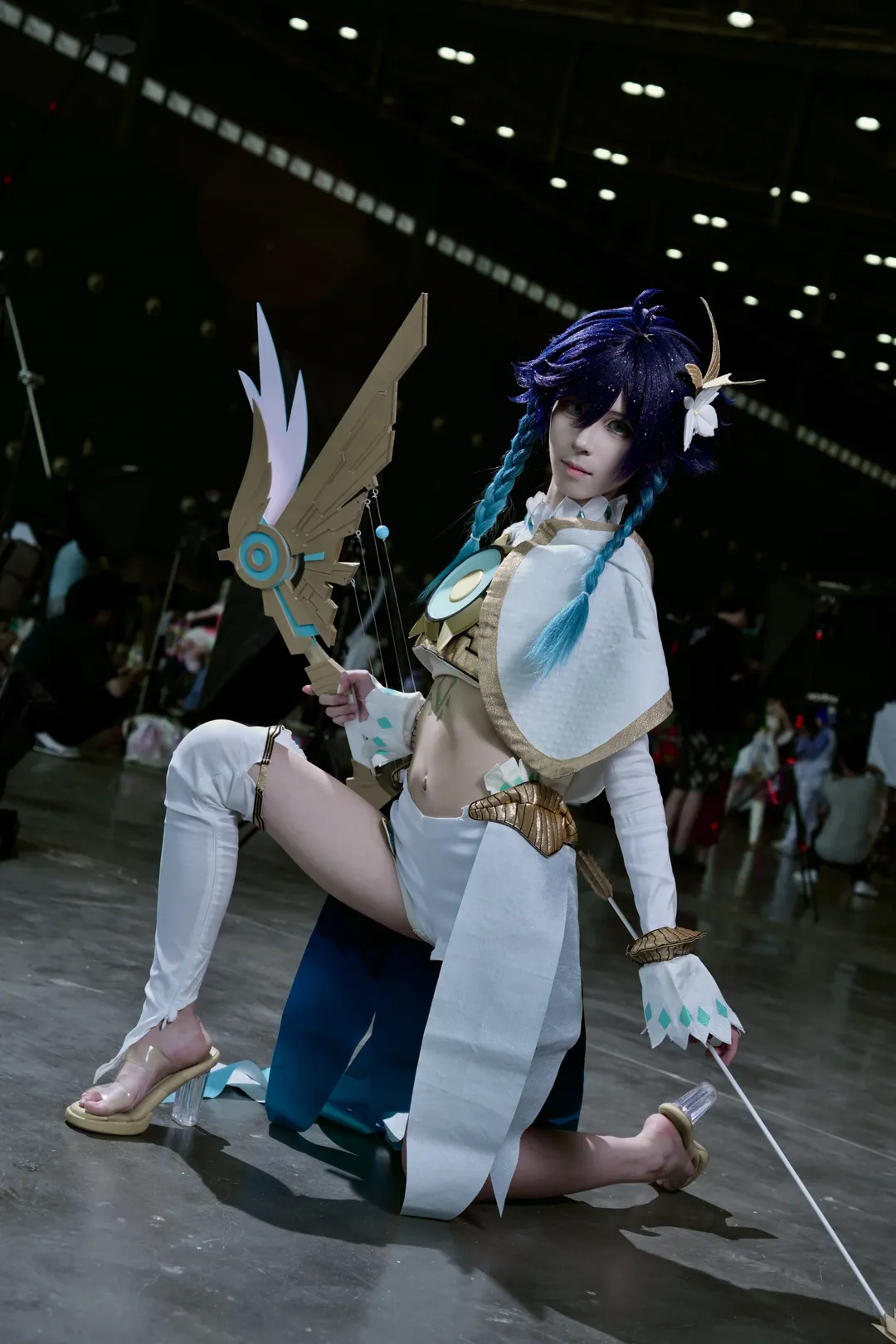 Genshin Impact, Anime-style photography, Convention photos, Casual cosplay, Venti cosplay