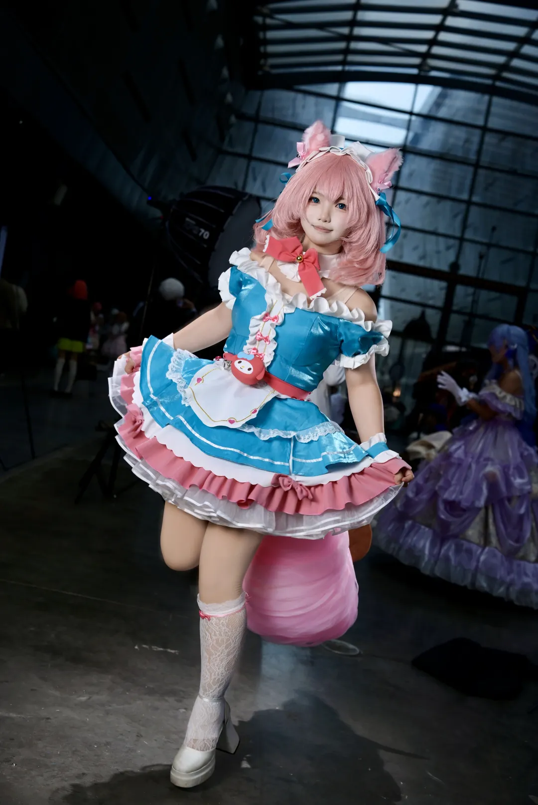 Convention photo, Convention photos, Honor of Kings, Daji cosplay, My Melody collaboration - Image 1