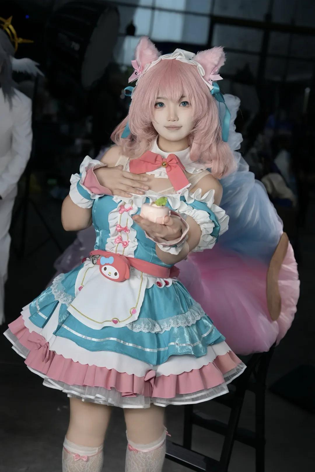 Convention photo, Convention photos, Honor of Kings, Daji cosplay, My Melody collaboration - Image 4