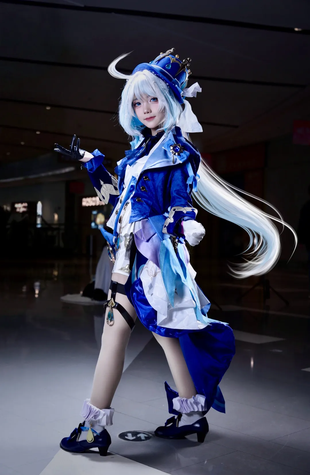 Genshin Impact, Furina cosplay, Convention photos, Anime cosplay, Cosplay portrait - Image 2