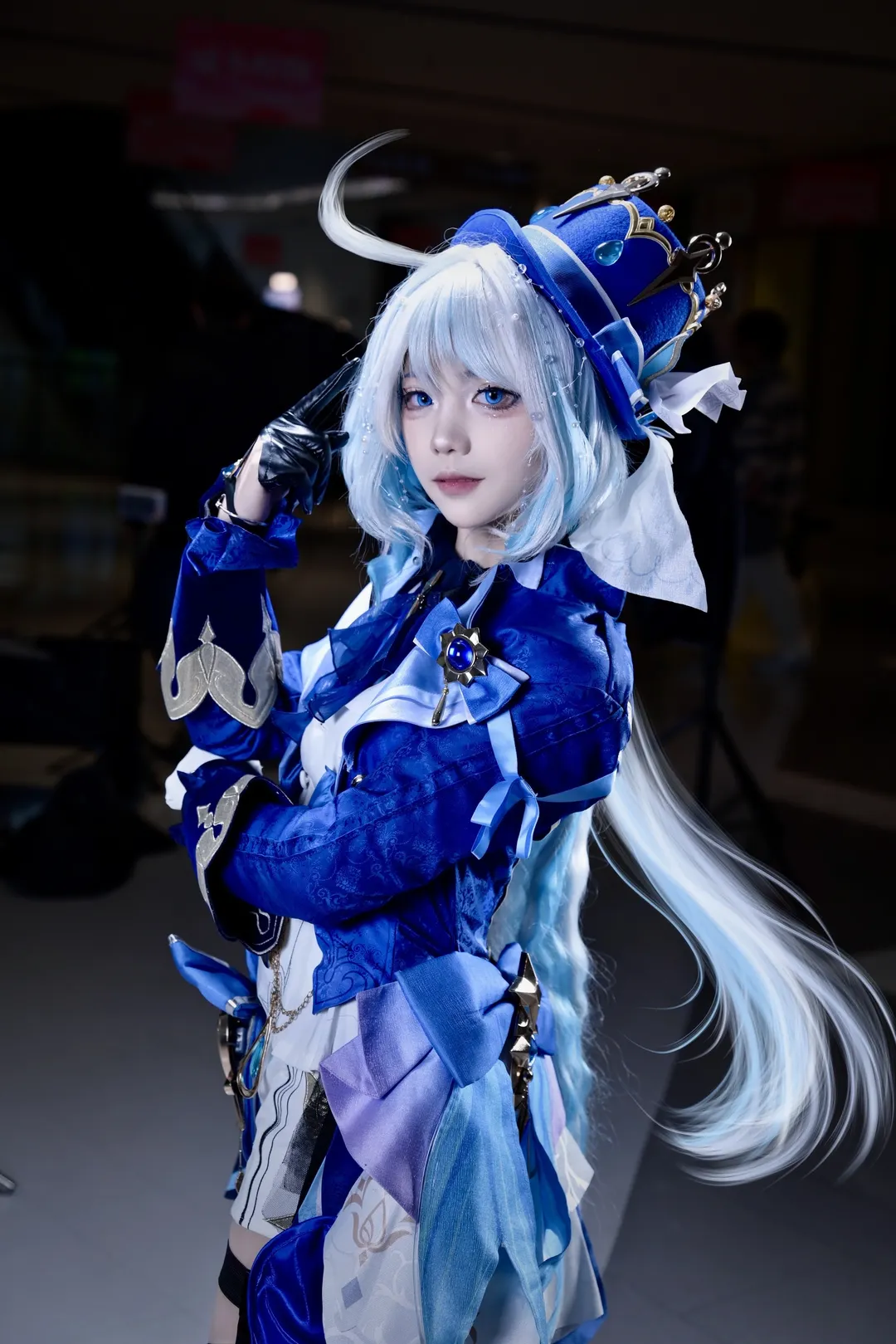 Genshin Impact, Furina cosplay, Convention photos, Anime cosplay, Cosplay portrait - Image 4