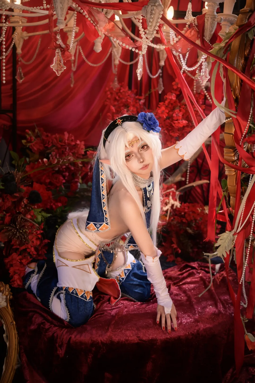 cosplay正片, 双子cos, 娼年德古拉, 精灵耳异域风, 复古宫廷摄影 - 第1张