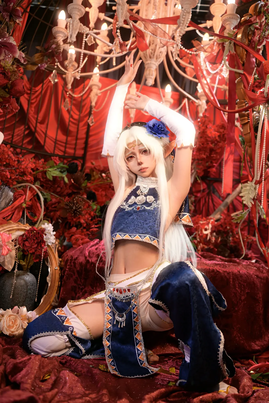 cosplay正片, 双子cos, 娼年德古拉, 精灵耳异域风, 复古宫廷摄影 - 第3张
