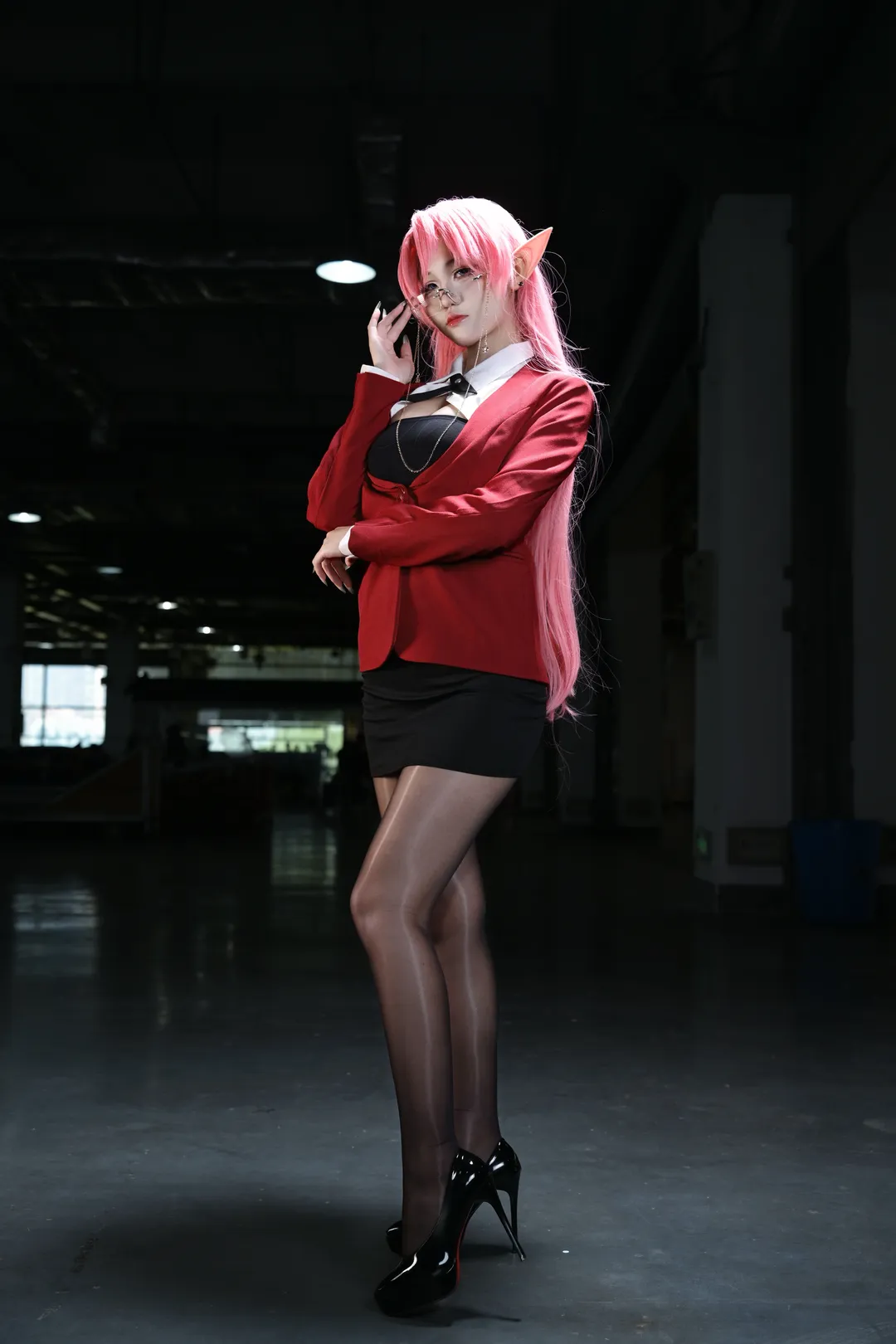 cosplay, Azur Lane, Convention photos, Azur Lane Duke of York Cosplay, Office Lady style