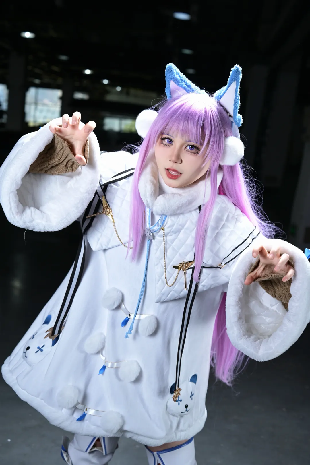 アズールレーン, イベント写真, タシュケント コスプレ, コスプレ撮影, 白髪獣耳 - 2枚目