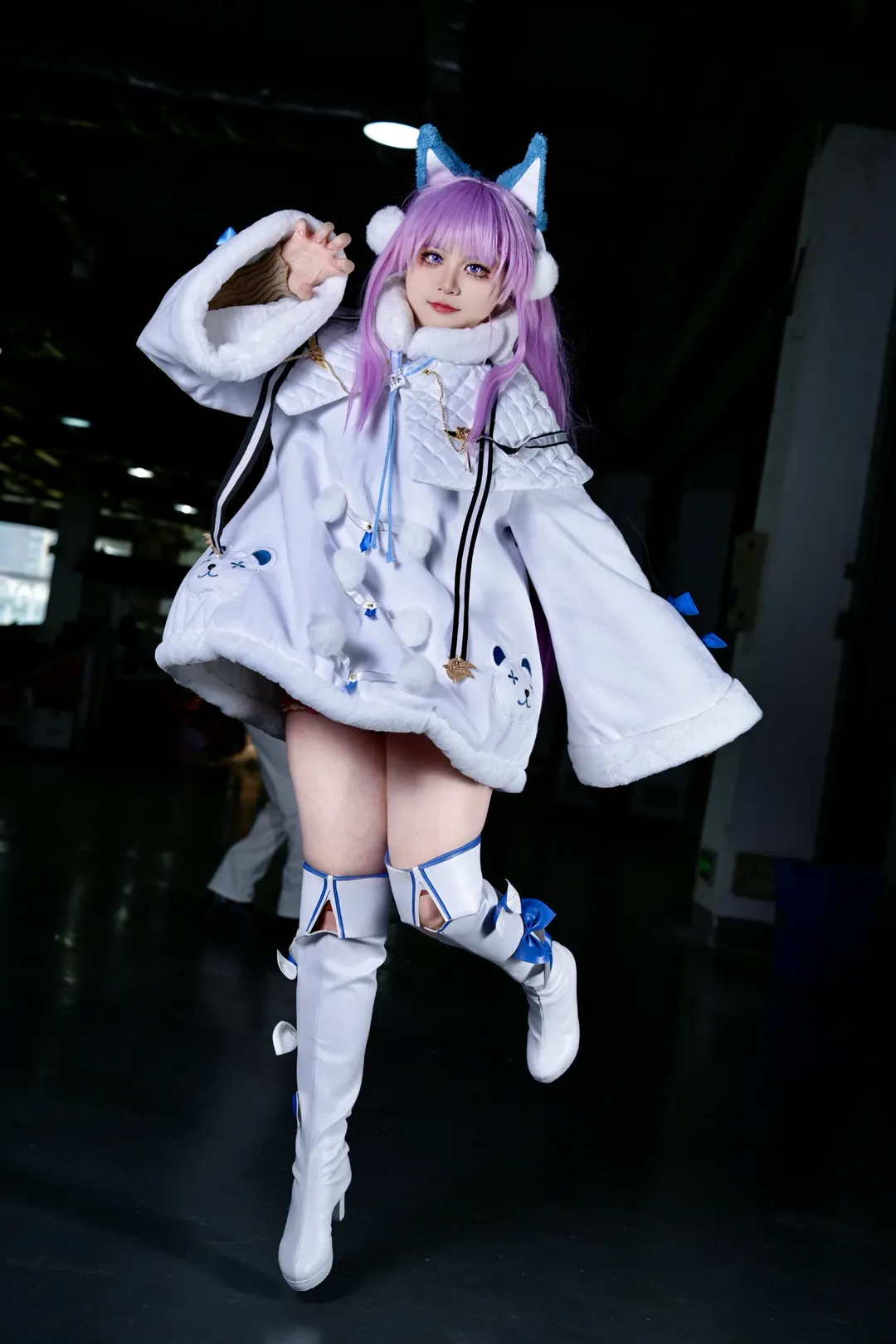 碧蓝航线, 漫展返图, 塔什干cos, cosplay摄影, 白毛兽耳
