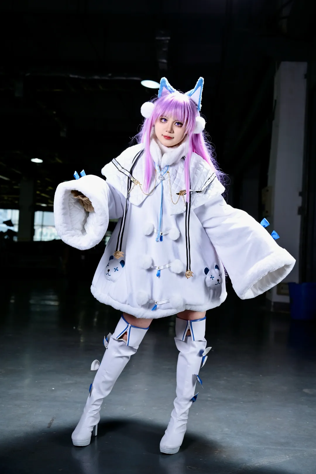 アズールレーン, イベント写真, タシュケント コスプレ, コスプレ撮影, 白髪獣耳 - 4枚目