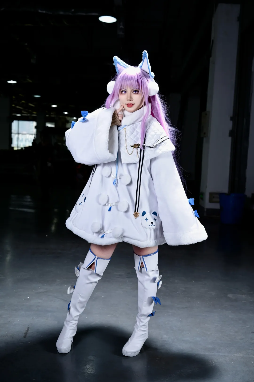 アズールレーン, イベント写真, タシュケント コスプレ, コスプレ撮影, 白髪獣耳 - 5枚目