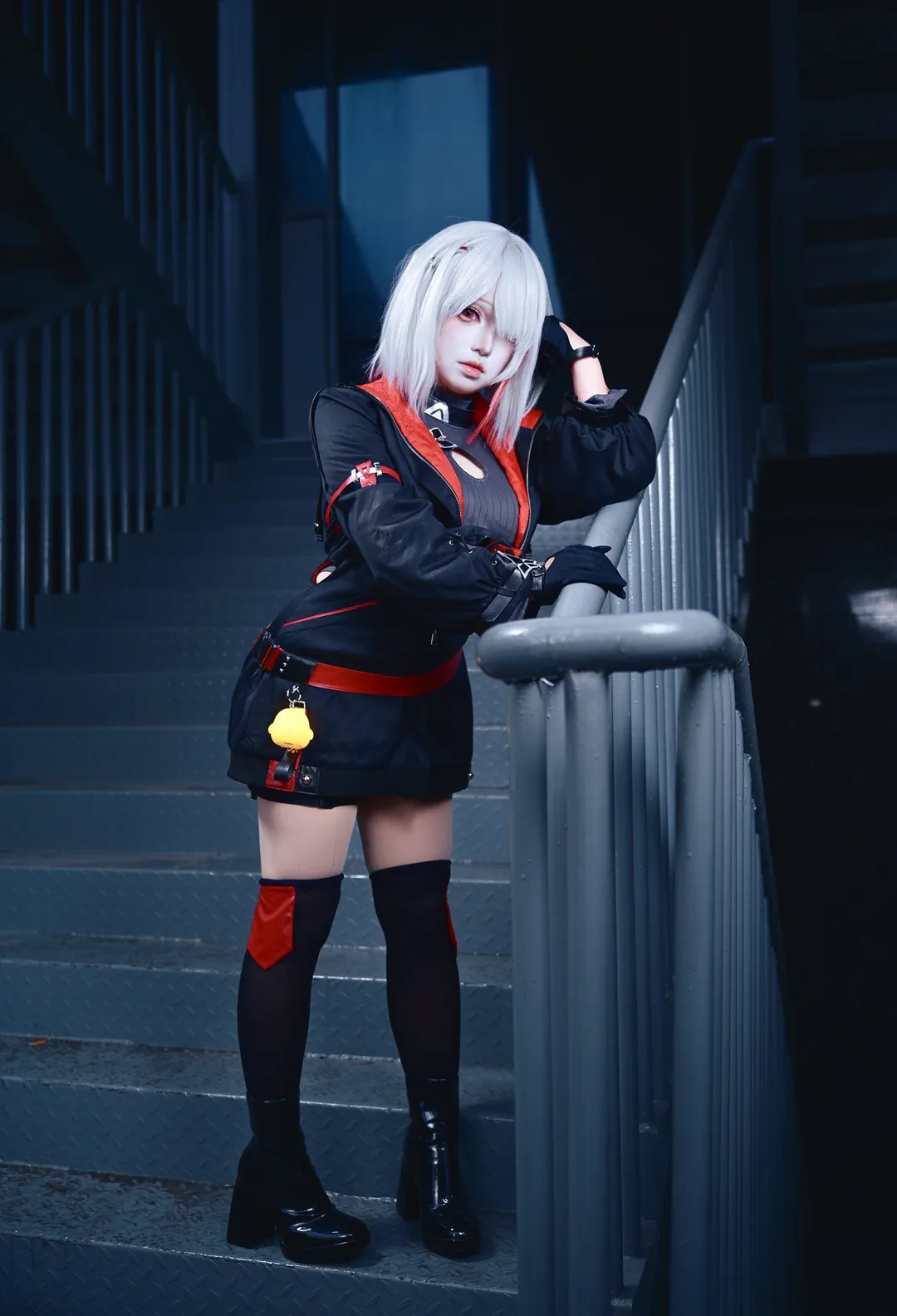 アズールレーン, テックウェアコーデ, コスプレ写真, デュイスブルクのコスプレ, 鉄血軽巡 - 5枚目