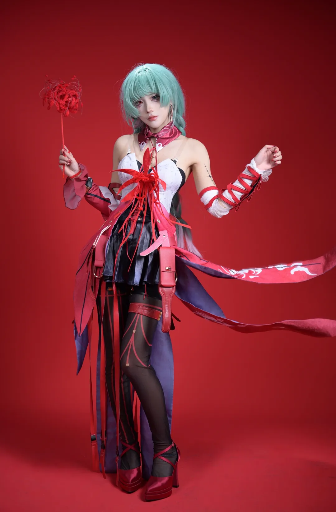 Wuthering Waves, Studio shoot, Phrolova cosplay, Portrait photography, Anime cosplay