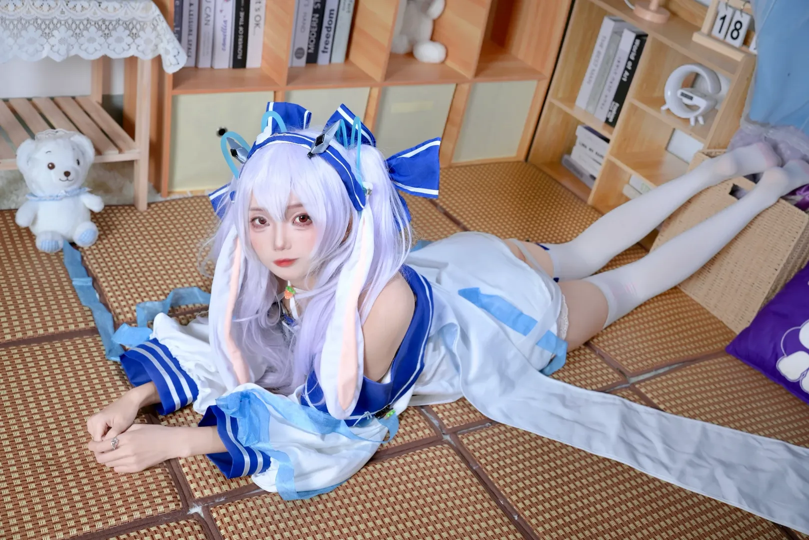 碧蓝航线, cosplay写真, 二次元正片, 拉菲IIcos, 室内居家风 - 第6张
